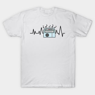 Heartbeat Pulse - Music T-Shirt